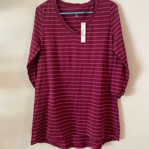 Nordstrom Daniel Buchler Women Long Sleeve Shirt Size S/P